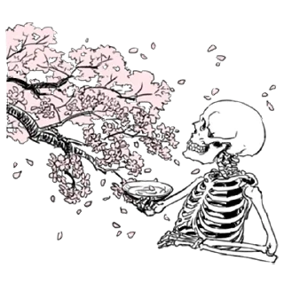 Sticker Груда костей 7 @nyasticks - 10