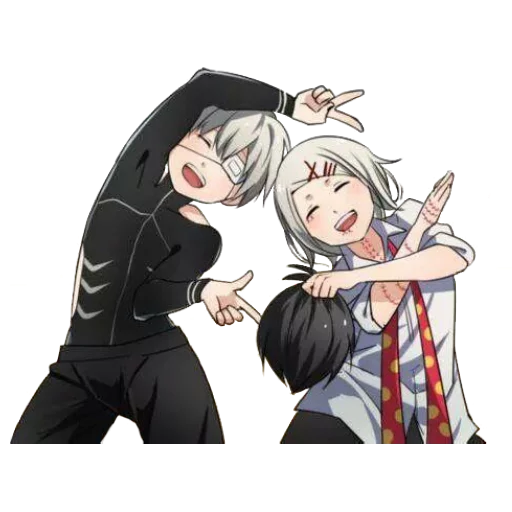 аниме мультфильм человеческое лицо