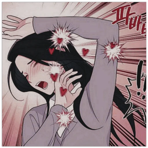 anime illustration human face