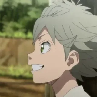 Стикер .|•Мелки Аста. От: @BlackClover0912 - 7