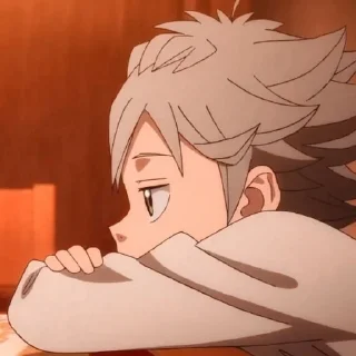 Стикер .|•Мелки Аста. От: @BlackClover0912 - 11