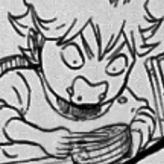 Стикер .|•Мелки Аста. От: @BlackClover0912 - 0