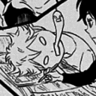 Стикер .|•Мелки Аста. От: @BlackClover0912 - 2