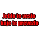 Sticker Jugoslavija - @theyobanation - 6