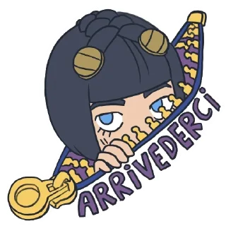 Стикер Cute chibi JoJo's// @Minatostickers - 9