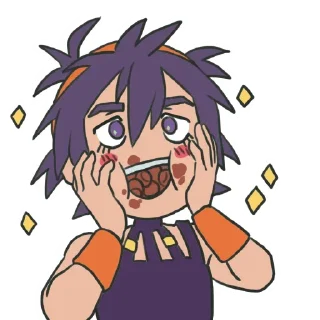 Стикер Cute chibi JoJo's// @Minatostickers - 2