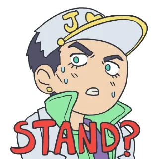 Стикер Cute chibi JoJo's// @Minatostickers - 8
