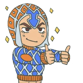 Стикер Cute chibi JoJo's// @Minatostickers - 1