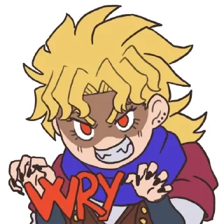Стикер Cute chibi JoJo's// @Minatostickers - 0