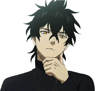 Стикер Black Clover // @MINATOSTICKERS - 5