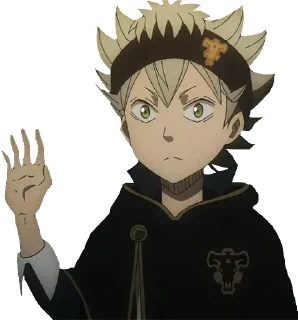 Стикер Black Clover // @MINATOSTICKERS - 1