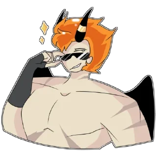 Sticker Любимые мальчики - 10