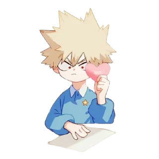 Sticker Хочу выебать Бакуго - 8