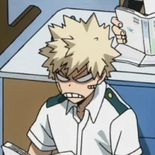 Sticker Хочу выебать Бакуго - 2