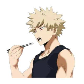 Sticker Хочу выебать Бакуго - 5