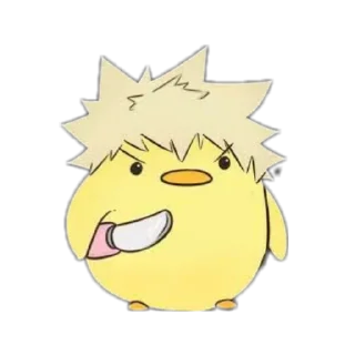 Sticker Хочу выебать Бакуго - 3