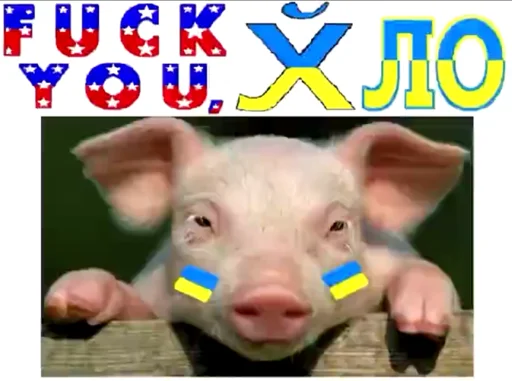 Sticker хохлы - 5