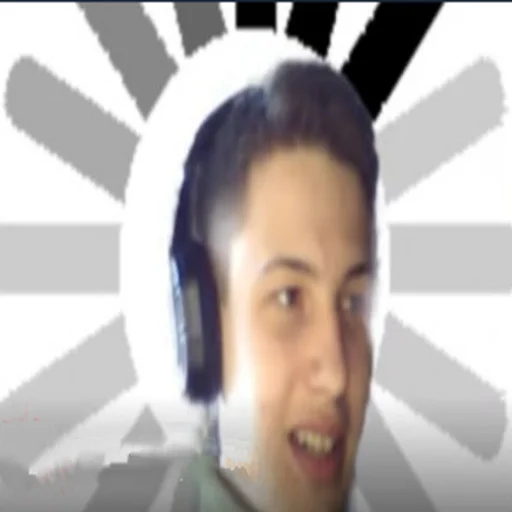 human face screenshot headphones