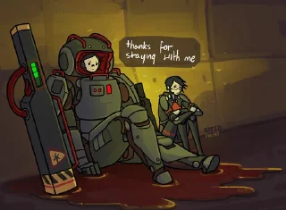 Sticker Космическое лесбиянство - 2