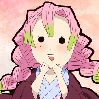 Стикер Mitsuri 💖 (@TodorokiShouto) - 2