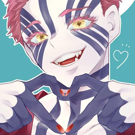 Стикер KNY_Akaza - 1