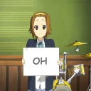Стикер K-ON ФРАЗЫ - 4