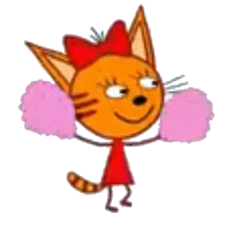 Стикер ТРИ КОТОФЕЯ - 8