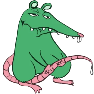 Стикер КРЫС ПЫХ by @pp3gnezda - 5