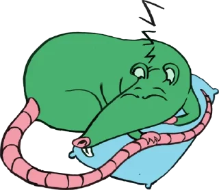 Стикер КРЫС ПЫХ by @pp3gnezda - 9