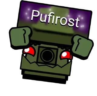 Стикер КВ-44 ПУФИРОСТА - 11