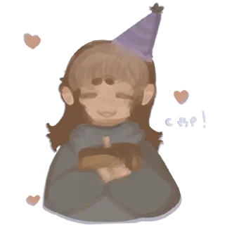 Sticker Кусь @alsiart - 6