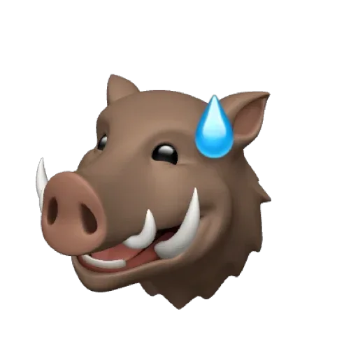 фигура животного мультфильм свинья