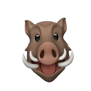 animal figure pig snout
