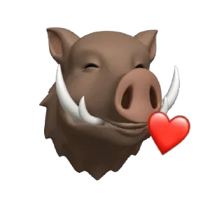 animal figure pig cartoon