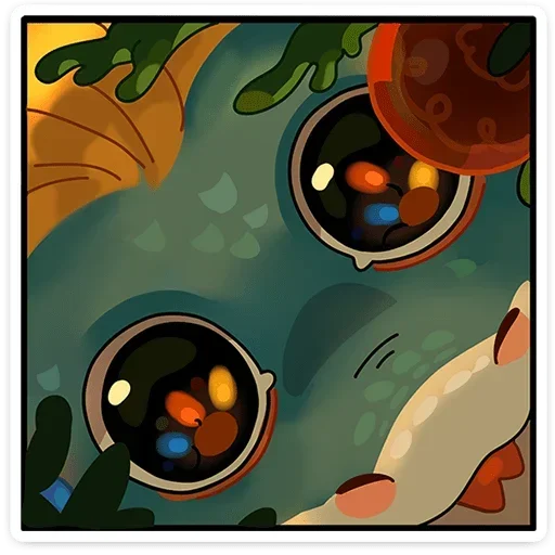 Sticker KadrNotText_StikiVK_ye - 1