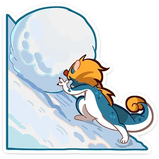 Sticker KadrNotText_StikiVK_ye - 1