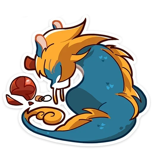 Sticker KadrNotText_StikiVK_ye - 1