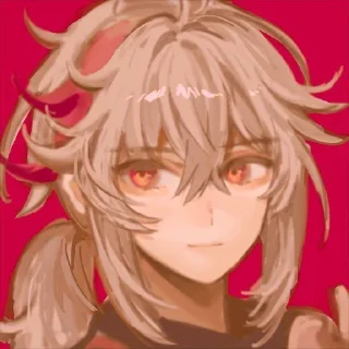 Sticker Кадзуха @fordgenshin - 10