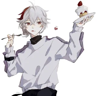 Sticker Кадзуха @fordgenshin - 11