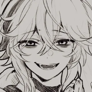 Стикер Кадзуха Мой Муж-@emishkapon - 10