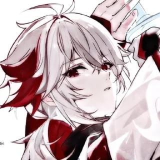 Стикер Кадзуха Мой Муж-@emishkapon - 0