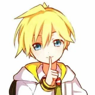 Sticker Kagamine len 2 @riestikey - 3