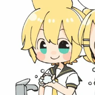 Sticker Kagamine len 2 @riestikey - 9