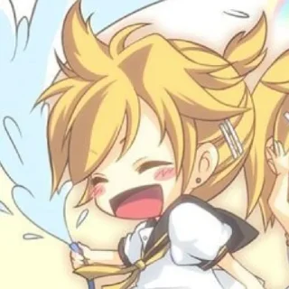 Sticker Kagamine len 2 @riestikey - 7