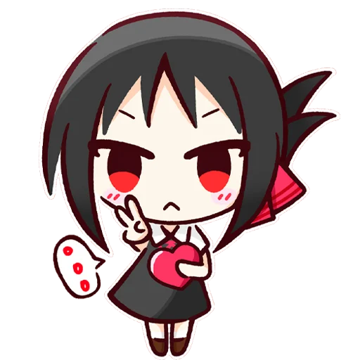 Sticker Kaguya-sama Chibi Pack 「WWA\AC」 - 3