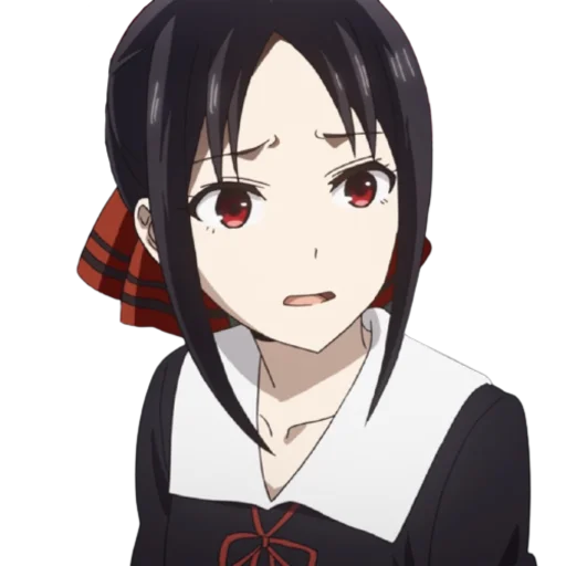 anime cartoon human face