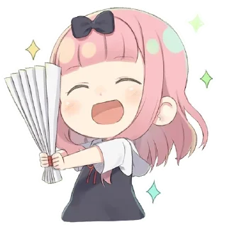 Стикер Кагуя @Nyasticks - 3