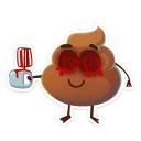 Sticker Какашечка От @Stickers_VK - 8