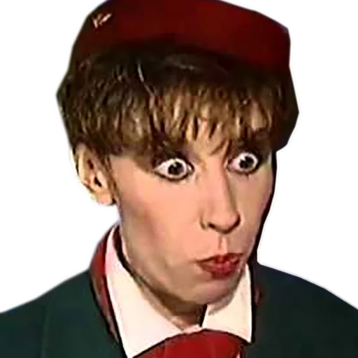 человеческое лицо мультфильм одежда