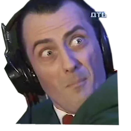 человеческое лицо лоб наушники